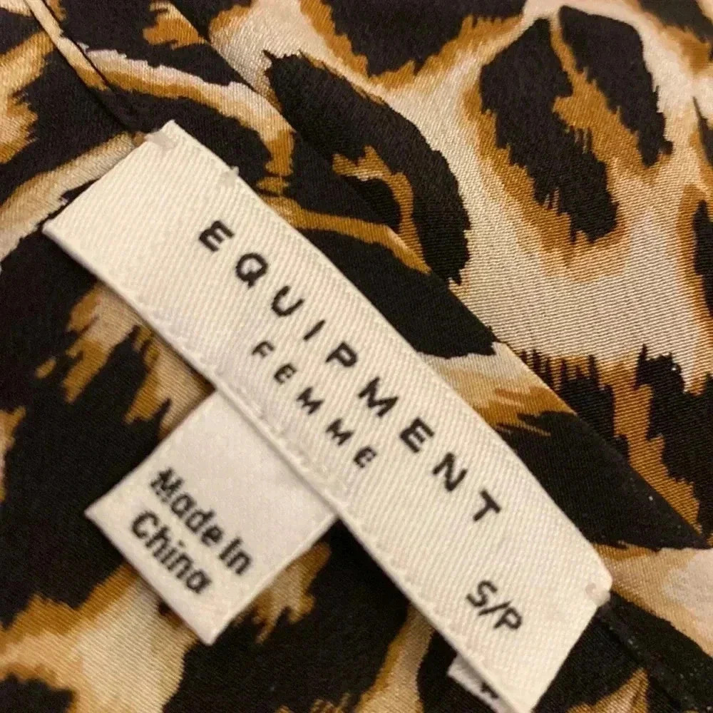 Equipment silk dress size SP NWOT - Picture 7 of 8